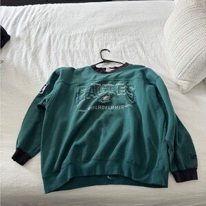 Philadelphia Eagles Green Crewneck Sweatshirt